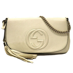 Gucci Soho Shoulder Bag White